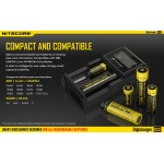 Universal έξυπνος φορτιστής Nitecore Digicharger D2